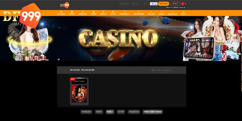 Sản xuất Casino tổng hợp các trò chơi mới nhất